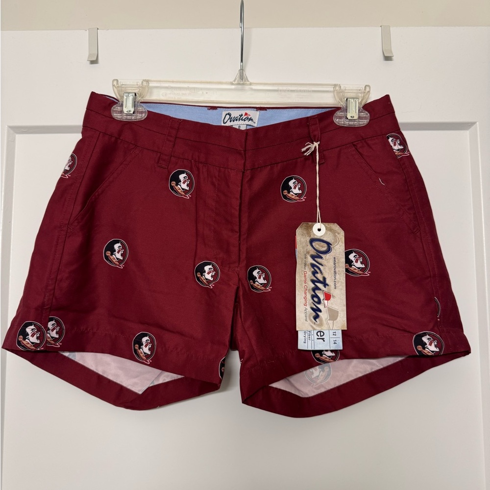 Women's FSU Maroon Shorts